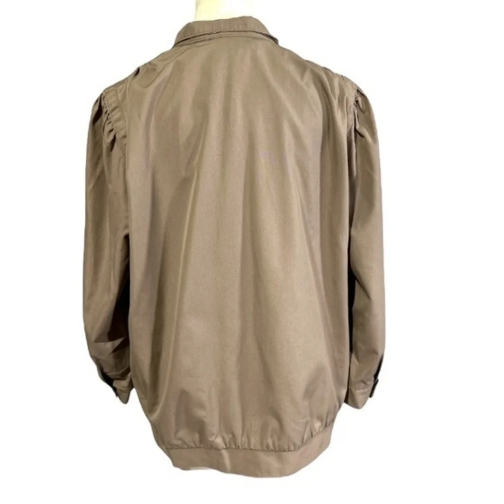 Vintage London Fog 2pc‎ jacket khaki removable zip liner women’s size 5/6 (1716) - Picture 2 of 14